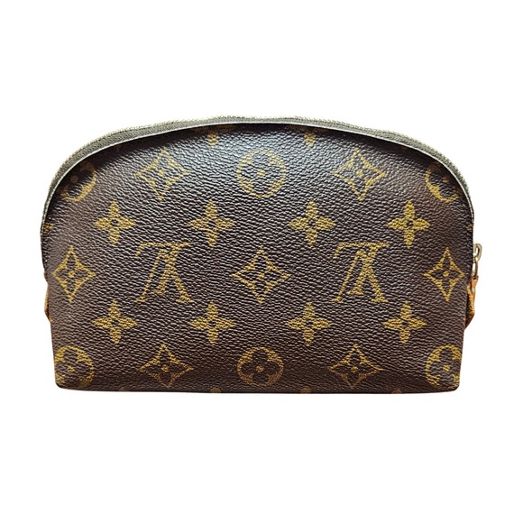 Authentic Louis Vuitton Monogram Cosmetic Pouch PM Non-Sticky Restored Interior - Picture 2 of 10